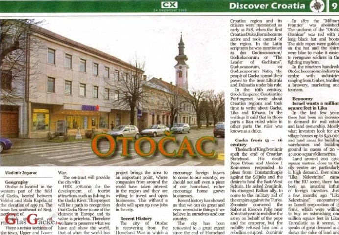 Otočac i Discover Croatia