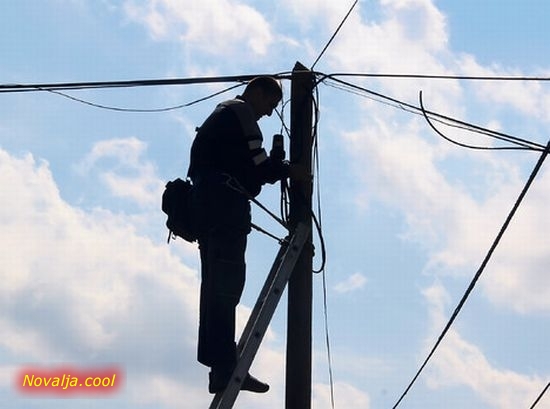 Bez struje naselje Gajac i St. Novalja