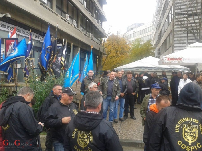 Branitelji iz Like stigli u Zagreb