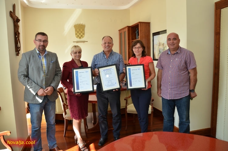 Grad Novalja dobio certifikat ISO 9001:2008   Grad Novalja dobio certifikat ISO 9001:2008