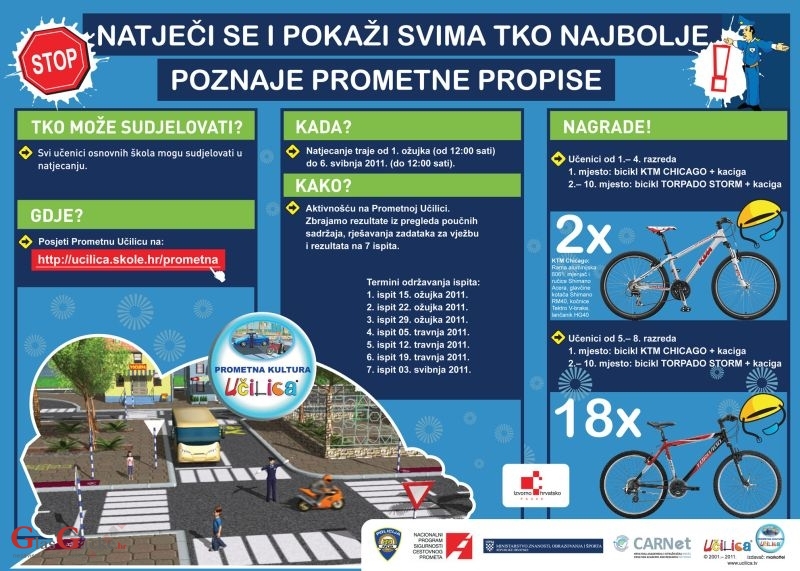 Natjecanje na Prometnoj učilici