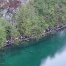 Kolone ljudi danas u NP Plitvička jezera 