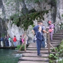 Kolone ljudi danas u NP Plitvička jezera 