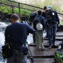 Kolone ljudi danas u NP Plitvička jezera 