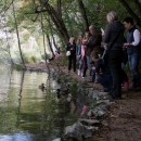Kolone ljudi danas u NP Plitvička jezera 