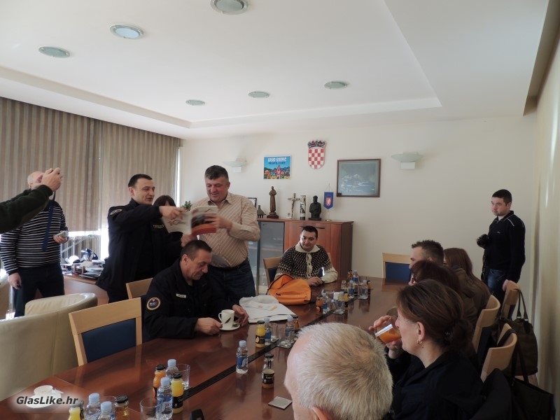 Prijam predstavnika Službe 112