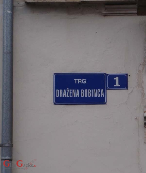 Trg Dražena Bobinca dobio svoju natpisnu ploču