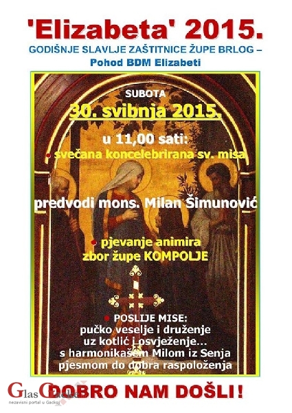 Slavlje "ELIZABETE" u Brlogu ("ZBOR")