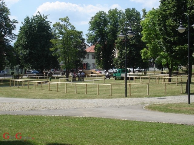 Pripreme za natjecanje šumarskih radnika u gradskom parku