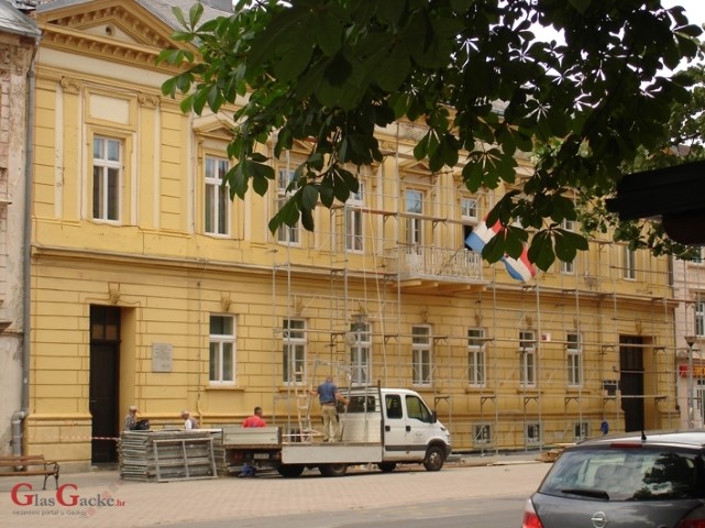 Skela za obnovu fasade
