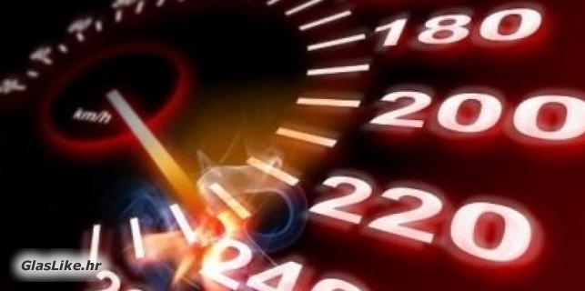 Slovenac vozio 222 km/h autocestom A-1