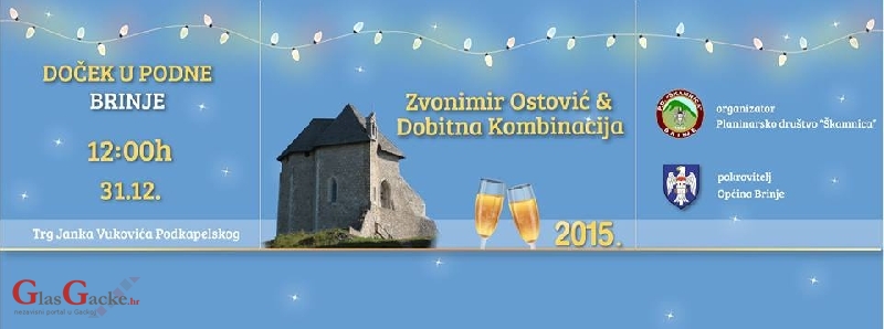 Doček Nove godine u podne 31.12. u Brinju Doček Nove godine u podne 31.12. u Brinju