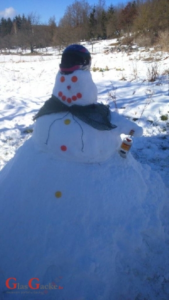 Snjegovići drinkeri i ribolovci...