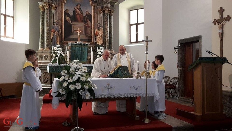 Služena misa zadušnica za Matu Čopa i vlč.Tonu Cvitkovića