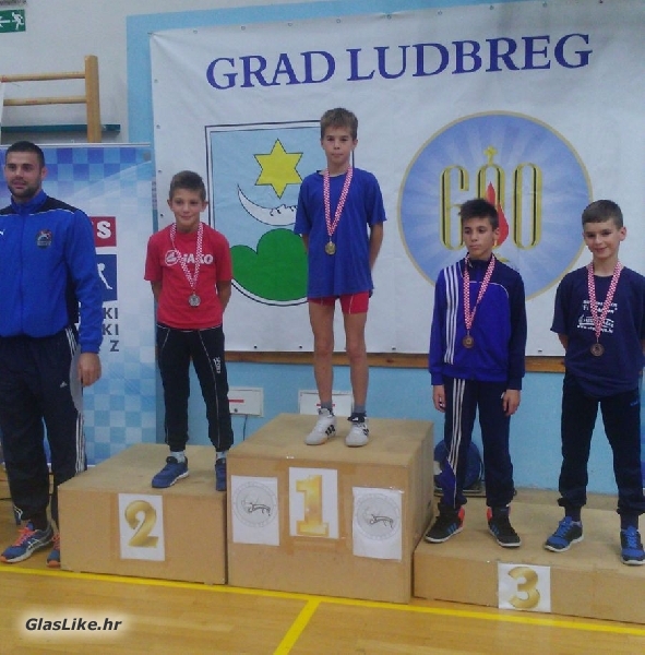 Frane Radošević prvi u Ludbregu na prvenstvu hrvača 