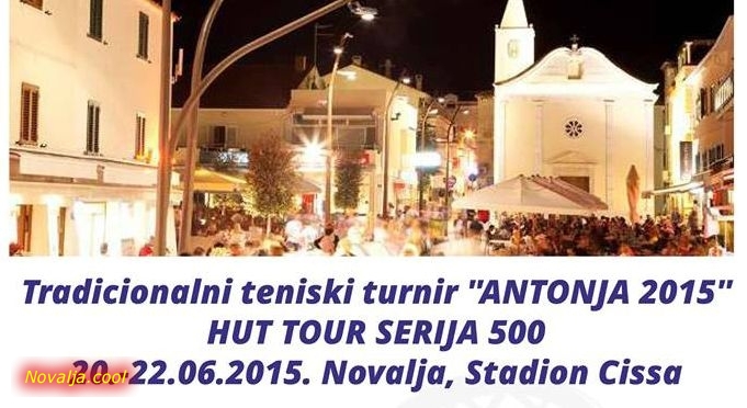 Tradicionalni teniski turnir Antonja 2015 - HUT TOUR SERIJA 500