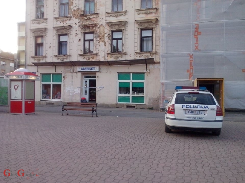 Krađa u trgovini u centru Otočca 