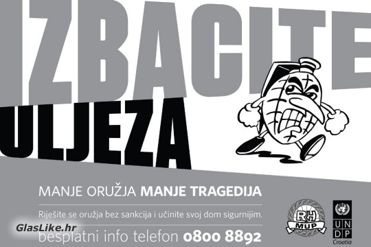 U Gospiću dragovoljno predana puška i streljivo