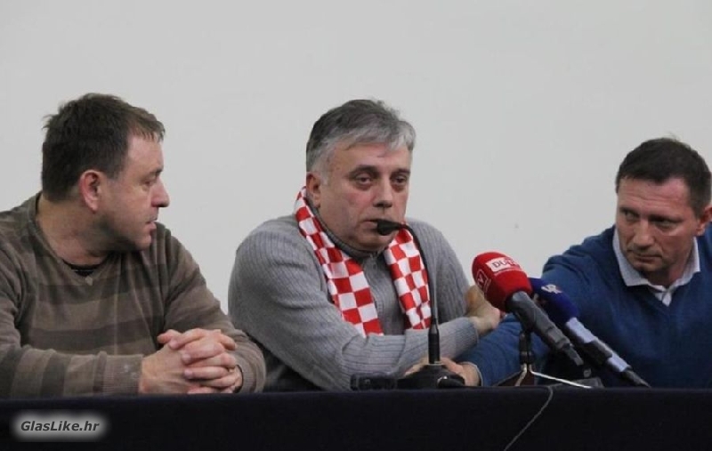 Glogoški, Klemm i Deur na tribini branitelja u Gospiću 