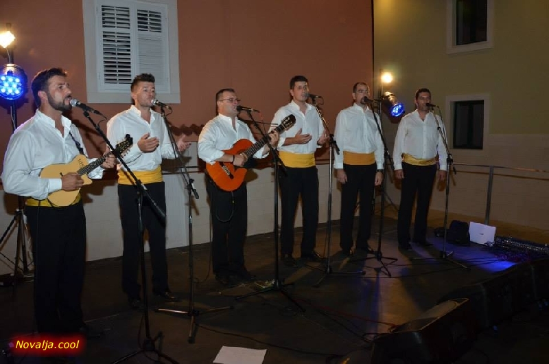 Koncert klape Sebenico u Novalji 