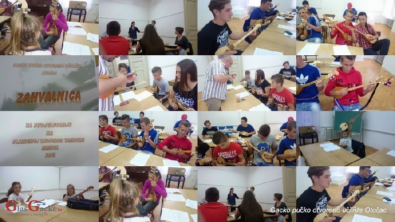 Završena glazbena radionica tambure samica 2015.