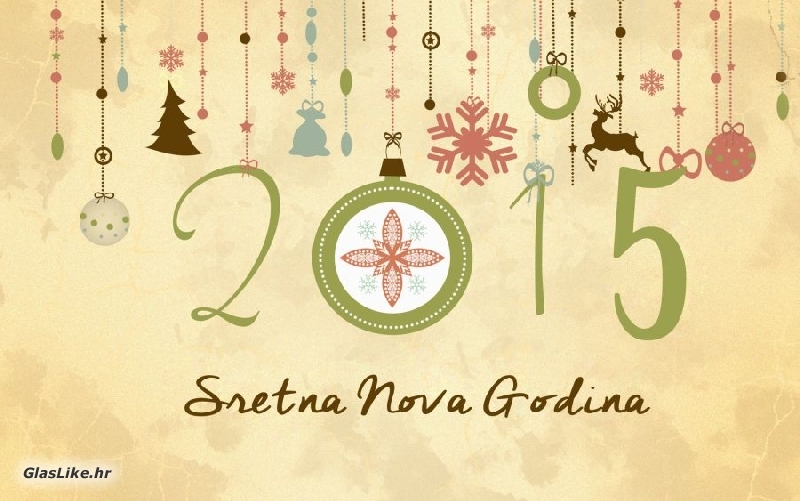 Sretnu Novu godinu želi vam uredništvo portala !