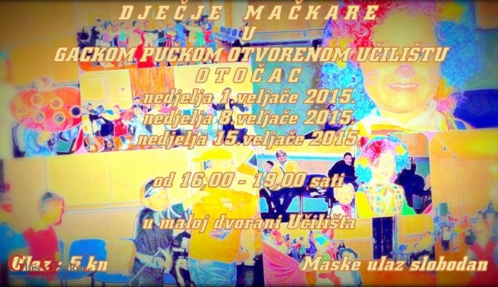 Dječje mačkare u GPOU-u Otočac