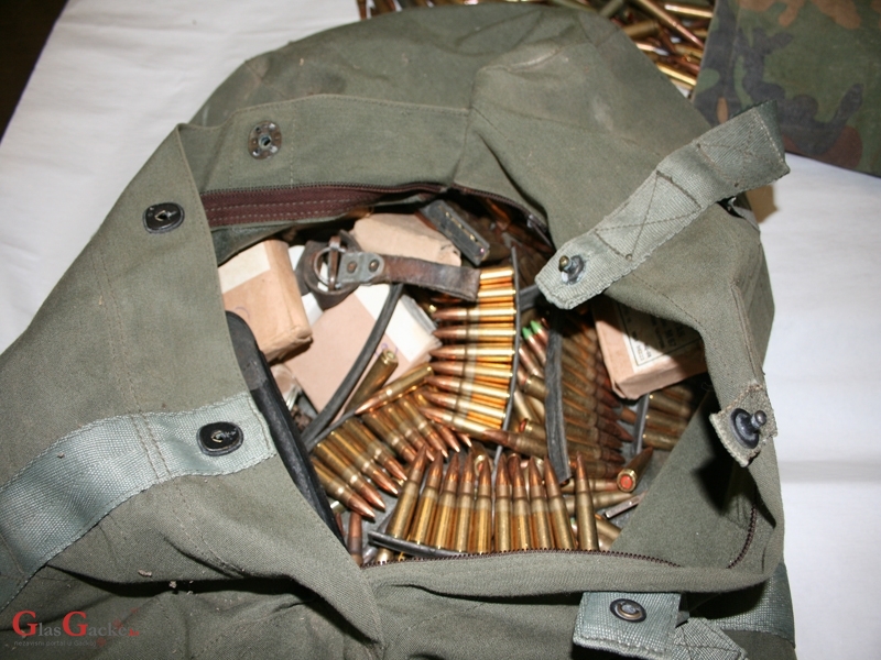 U Jezeranima nedozvoljeno posjedovao razno streljivo 