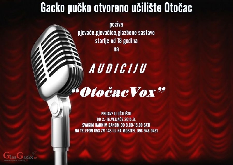 Audicija - "OtočacVox" 