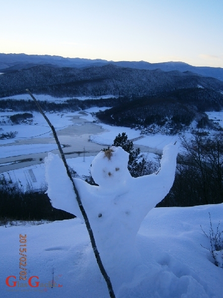 Festival snjegovića: prozorski Corcovado!