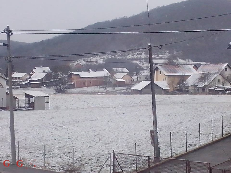 Jutros od sniga samo "S"