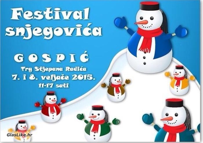 Festival snjegovića i u Gospiću 