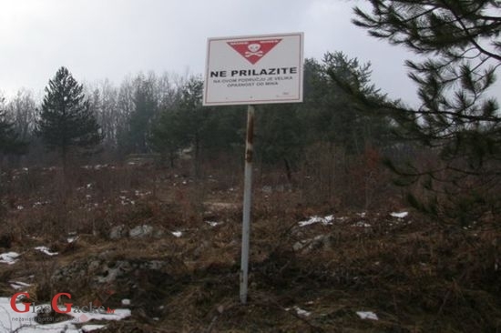 Poštujte znakove minske opasnosti