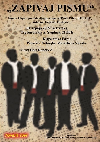 Smotra klapa u Novalji Smotra klapa u Novalji