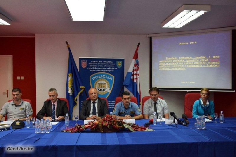 Predstavljeni rezultati operativne akcije „Insula“ Predstavljeni rezultati operativne akcije „Insula“