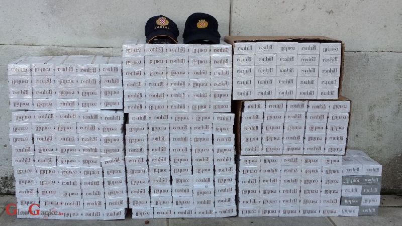 Pokušaj krijumčarenja 24000 komada cigareta