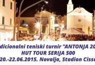 Tradicionalni teniski turnir Antonja 2015 - HUT TOUR SERIJA 500