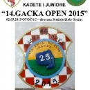 14. Gacka Open, 2.svibnja u Otočcu 