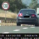 Na A1 vozio čak 246 km/h 