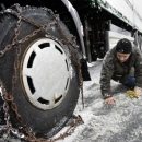 I centimetar snijega na cesti teretnim vozilima može biti problem