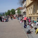 U Europskom tjednu podjela cvijeća i oslikavanje pločnika