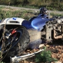 Austrijanac završio s motorom u grabi