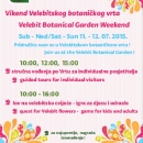 Vikend Velebitskoga botaničkog vrta - 11. i 12. srpnja