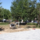 Radovi na uređenju okoliša crkve uglavnom teku