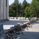 Uklanja se višak ograde ispred crkve Presveta Trojstva u Otočcu