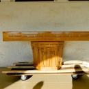 Vanjski drveni oltar za Crkvu hrvatskih mučenika na Udbini