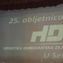 25. Obljetnica osnivanja HDZ-a u Senju