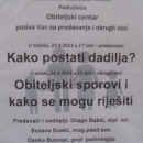 Predavanja u obiteljskom centru