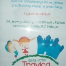 40. obljetnica predškolskog odgoja u Senju