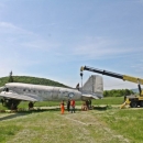 Douglas DC-3 na postolju 